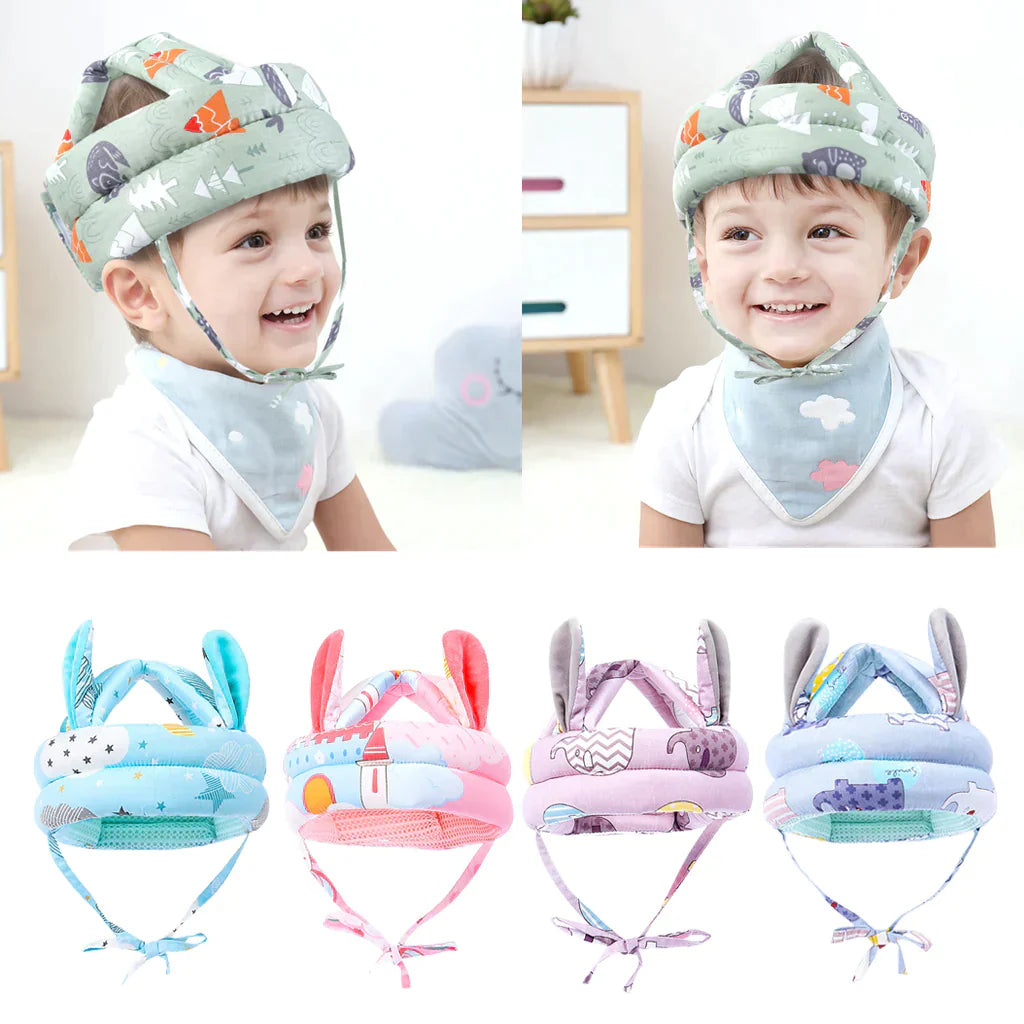 Baby Safety Helmet Against Falling Head Hat Protective Headgear