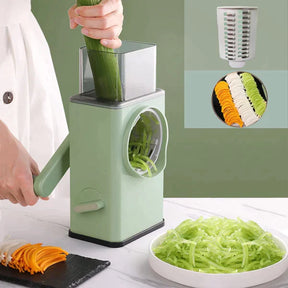 MULTIFUNCTIONAL MANUAL ROTARY CHEESE GRATER SHREDDER